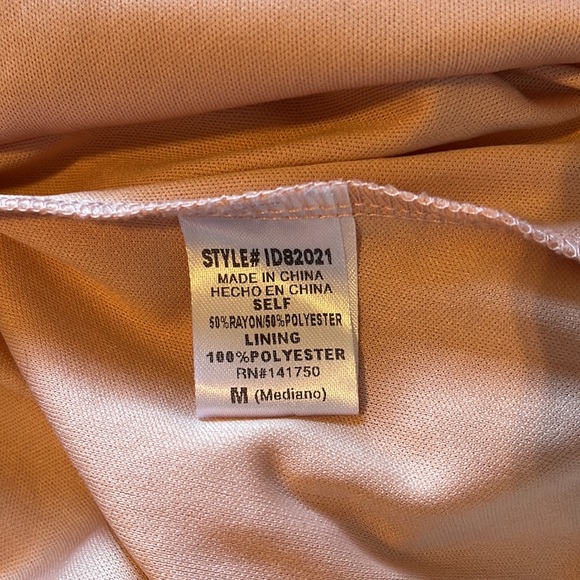 Orange Creek Pink Dress. Size M - Picture 5 of 5